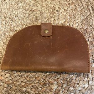 Able Marisol Leather Wallet in Whiskey